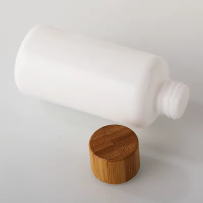 100 ml 120 ml 200 ml Opal Porcelana Blanca Botella de tonificante para el cuidado de la piel Botella cosmética