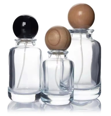 30 ml 50 ml 100 ml botella de spray cosmético envasado en perfumes de lujo coloridos
