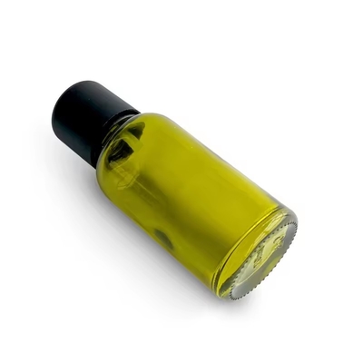 10 ml 15 ml 30 ml Reducidor de orificio verde oliva Aceite esencial Botella de vidrio con tapa