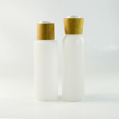 envases de empaquetado cosméticos 18/410 30ml con el casquillo de bambú 112 x 75m m del dropper del suero