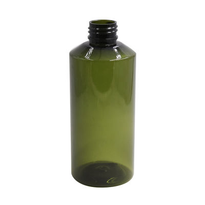 10ml verde oliva 5,5&quot; orgánico botellas vacías del espray del tarro 20/410 cosmético de bambú de la tapa pequeñas