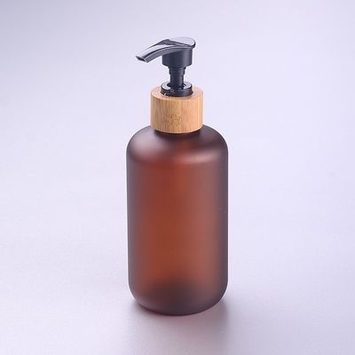 8oz heló el ODM de empaquetado cosmético del ANIMAL DOMÉSTICO 250ml de la botella de los tarros privados de aire ULTRAVIOLETA cosméticos ambarinos de la protección