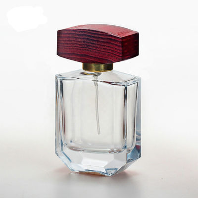 100ml rocían 24/400 cuello de cristal claro del espray de la botella de perfume 24M M