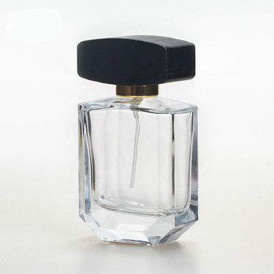 el perfume de cristal vacío 30ml embotella 28M M 28/400 de los casquillos de madera cuadrados