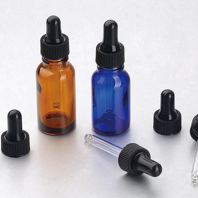 Botellas de aceite esencial de cristal vacías del dropper 18/410 protección 18m m ULTRAVIOLETA 60ml 2oz