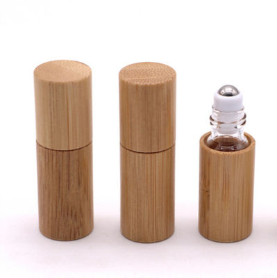 botellas de aceite esencial de bambú del casquillo 15ml