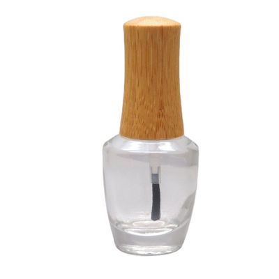 botella de cristal vacía del esmalte de uñas 15ml