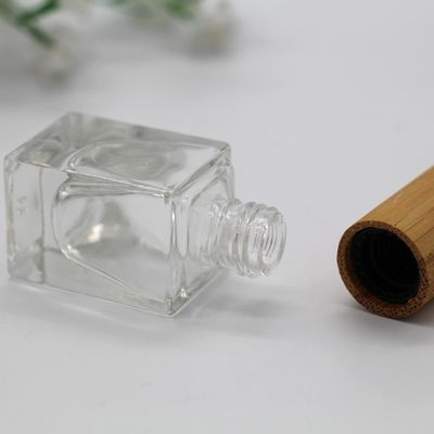 botella cuadrada 17m m del envase vacío del esmalte de uñas 13ml con Bursh 5pcs