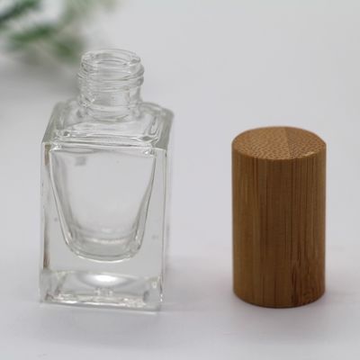 botella cuadrada 17m m del envase vacío del esmalte de uñas 13ml con Bursh 5pcs