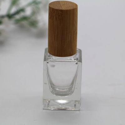 botella cuadrada 17m m del envase vacío del esmalte de uñas 13ml con Bursh 5pcs