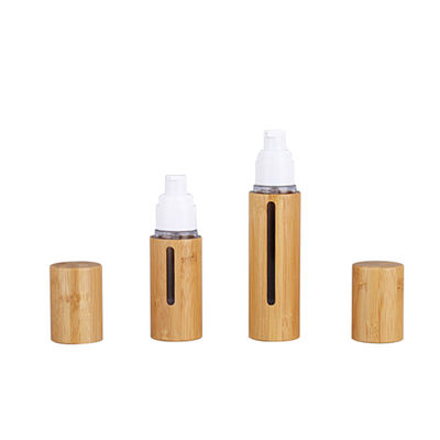 50ml baten el bambú cosmético privado de aire de la loción de las botellas 30ml 15ml 28/410m m de 28/400m m