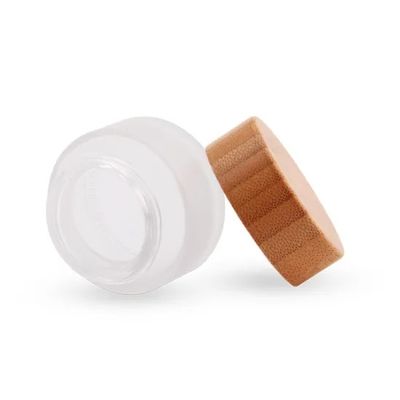 Los tarros cosméticos vacíos 100g de la loción plástica reciclaron el SGS ultravioleta de la prueba del cuello de 64m m
