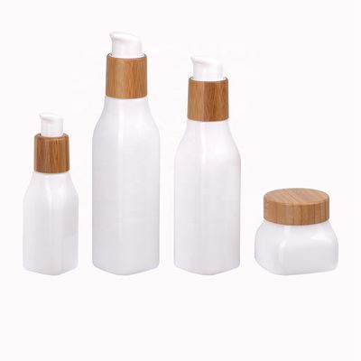 el cosmético vacío DEL ÓPALO 250g 100ml sacude la botella del suero del cuadrado 40ml de 46m m