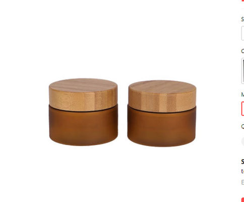 15g tarros cosméticos vacíos 150ML tarros cosméticos biodegradables de 4 onzas