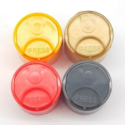 24/410 tarro Flip Top Dispensing Caps BPA de la crema del casquillo del top 24mmDisc libre
