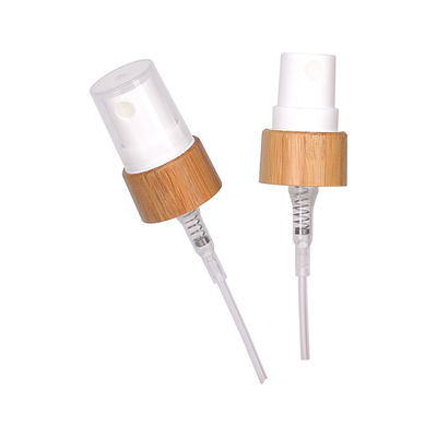 24 mm 24/410 Cabeza de bomba cosmética Cuello de bambú 500 ml Tratamiento con bomba de botella