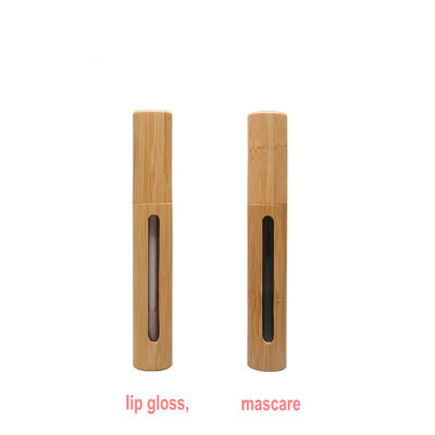 Los tubos del rimel de 6 gramos 7ml abultan el cosmético de bambú que empaqueta 129.5m m