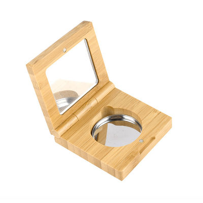 caja del sombreador de ojos del maquillaje de la cartulina 50g que empaqueta 60m m con el espejo