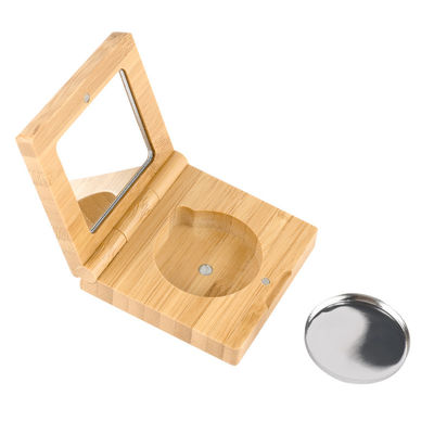 caja del sombreador de ojos del maquillaje de la cartulina 50g que empaqueta 60m m con el espejo