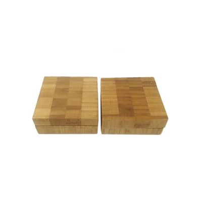 Pequeño SGS de bambú 61M M de aluminio de la cubierta de la caja 5g del maquillaje del ojo del sombreador de ojos