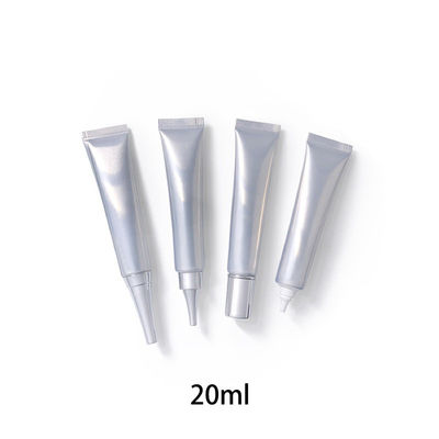 tubos de aluminio de la loción de la tapa de acrílico 20ml/G para el viaje 20g de los cosméticos 19m m
