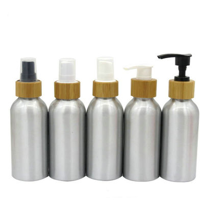 envases cosméticos de aluminio 120ml 22 410 OEM de aluminio de la botella del espray de 4 onzas