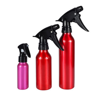 cosmético de aluminio de 250ml 20m m que empaqueta el bulto de aluminio de la botella del espray de 4 onzas