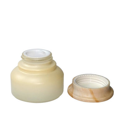 el cosmético vacío 50g embotella los envases de la crema de cara del SGS que graban al OEM