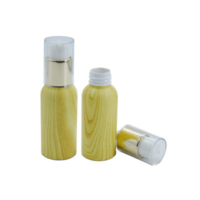 envases cosméticos de bambú 200ml 18/400 tarro privado de aire 18m m de la crema de la bomba