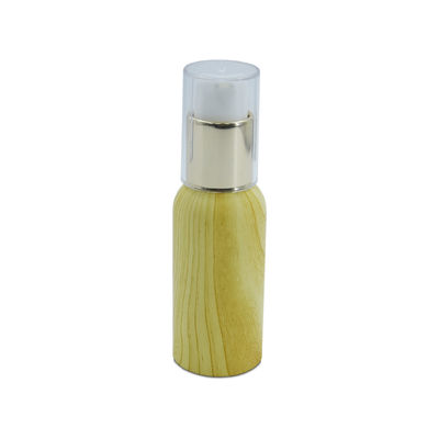 envases cosméticos de bambú 200ml 18/400 tarro privado de aire 18m m de la crema de la bomba