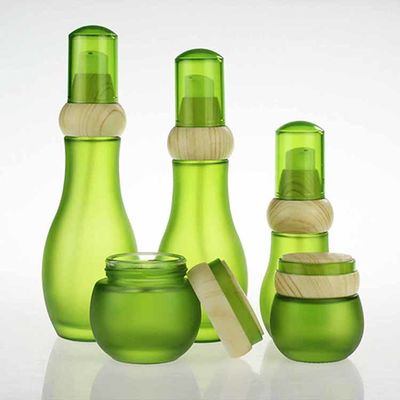 40ml loción cosmética del cuerpo de las botellas de 32/400 vidrio espray del vidrio de 4 onzas embotella a granel