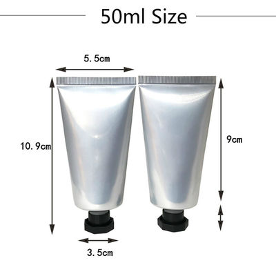 tubo suave cosmético vacío de 50ml 35m m para la loción poner crema PAP 20g del cuerpo