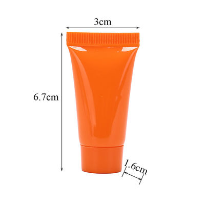 10g tubo de aluminio PE de empaquetado cosmético 10ml del champú suave cosmético del tubo de 1,17 pulgadas