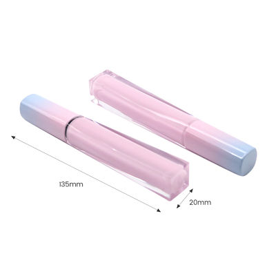 los tubos del rimel de 10ml 7g abultan tubo rosado brillante del rimel del aluminio 20m m
