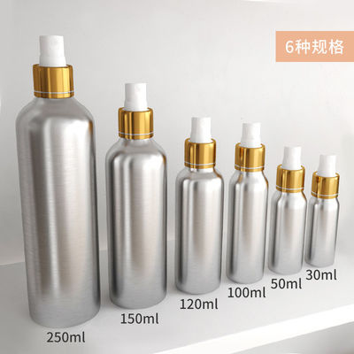 pelo cosmético Gul 0.7oz de los envases de las botellas de aluminio cosméticas de 50ml los 5.5in