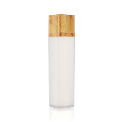SGS plástico 30m m transparentes de la botella 100ml 3.4oz del dispensador de la bomba del cuadrado 30/400