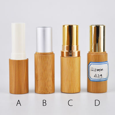 bambú amistoso lindo de los envases 5g del bálsamo de los tubos del lustre del labio de 6g 5ml Eco