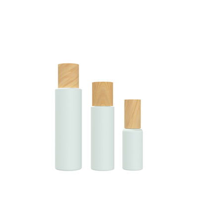 24/415 cosmético plástico blanco de 140ml 55g embotella el envase con las tapas