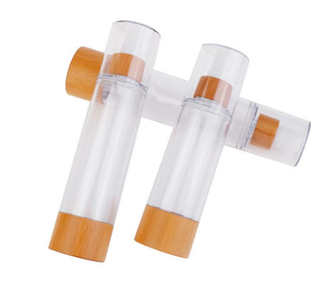 el cosmético biodegradable de 80ml 4oz sacude el empaquetado cosmético de las botellas privadas de aire de 42m m