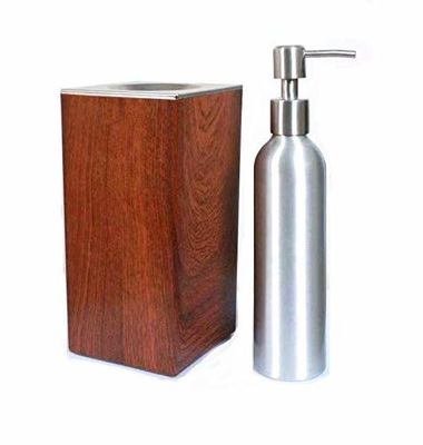 Las 24 410 8,5 onzas líquidas recargable de aluminio cosmético embotellan 300ml 24m m