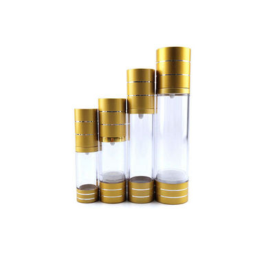 La bomba privada de aire del suero 5ml embotella 18/400 empaquetado cosmético del cuello de aluminio
