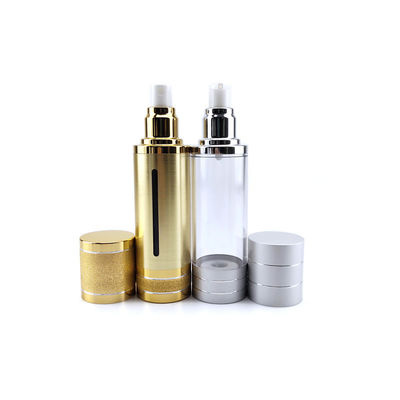 La bomba privada de aire del suero 5ml embotella 18/400 empaquetado cosmético del cuello de aluminio