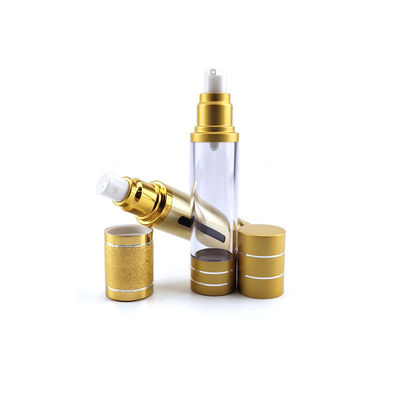 La bomba privada de aire del suero 5ml embotella 18/400 empaquetado cosmético del cuello de aluminio