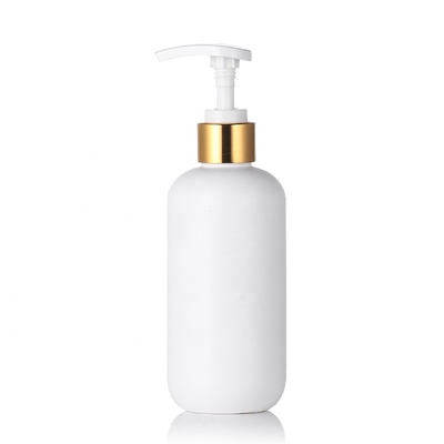 120 - botellas cosméticas plásticas vacías 500ml con la bomba del espray de la loción del oro