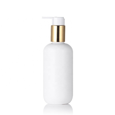 120 - botellas cosméticas plásticas vacías 500ml con la bomba del espray de la loción del oro