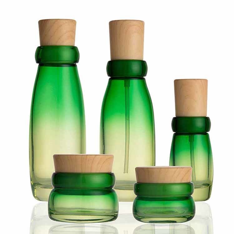40ml loción cosmética del cuerpo de las botellas de 32/400 vidrio espray del vidrio de 4 onzas embotella a granel